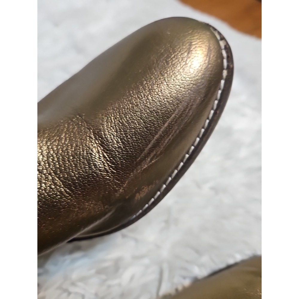 Hush Puppies Women's Size 8.5 M  Moyen Mules, GOLD‎ - Picture 13 of 14